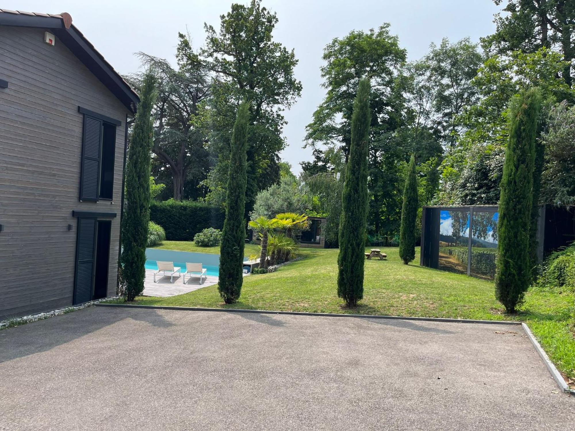 Villa Piscine A Proximite De Lyon Chaponost Exteriér fotografie